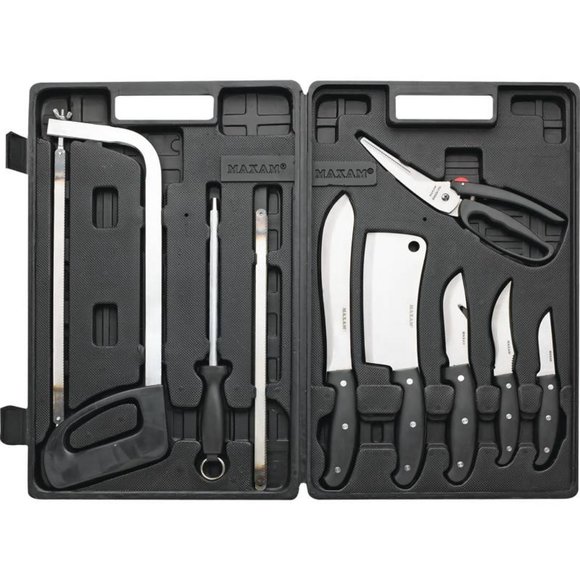 Butcher Set for Hunters - 13pc Game Processing - Gift For Hunters - Picture 1 of 6